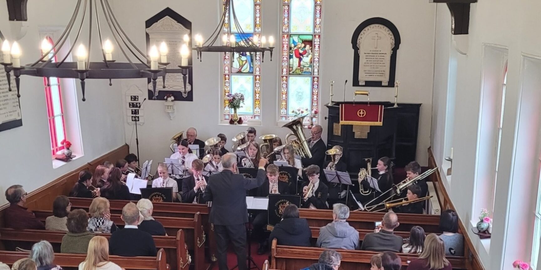 A view from the Gallery to the Congregation