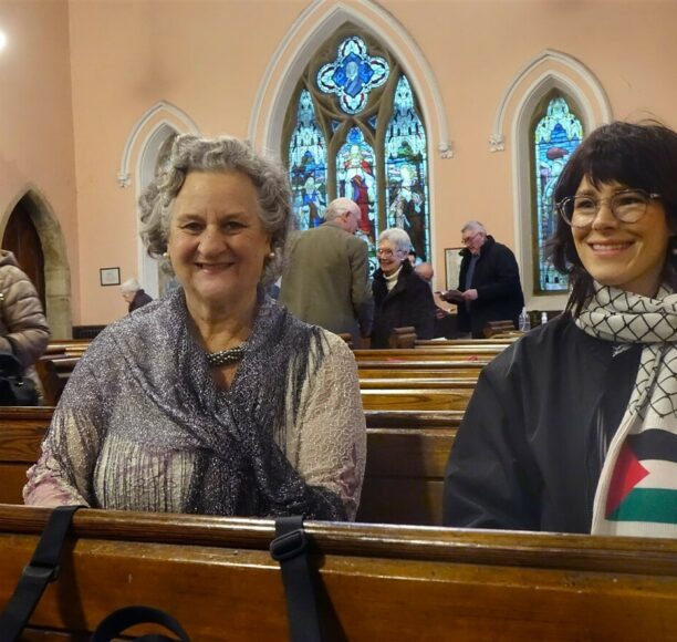 Maria de las Mercedes Foreman (Rev. Rob's mother) and Laura