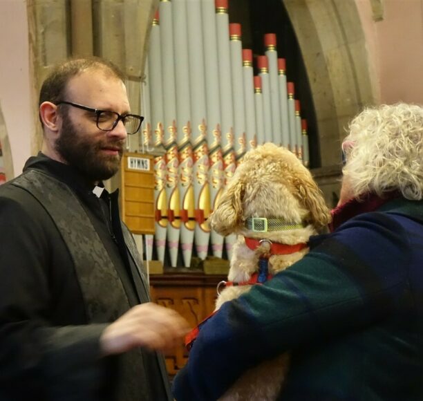 Rev. Rob speaks to Gillian and Cooper