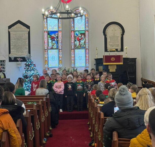 Parents, Grandparents, Teachers and Nicol Mere Pupils