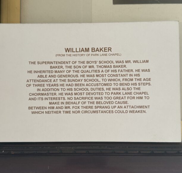 William Baker Info
